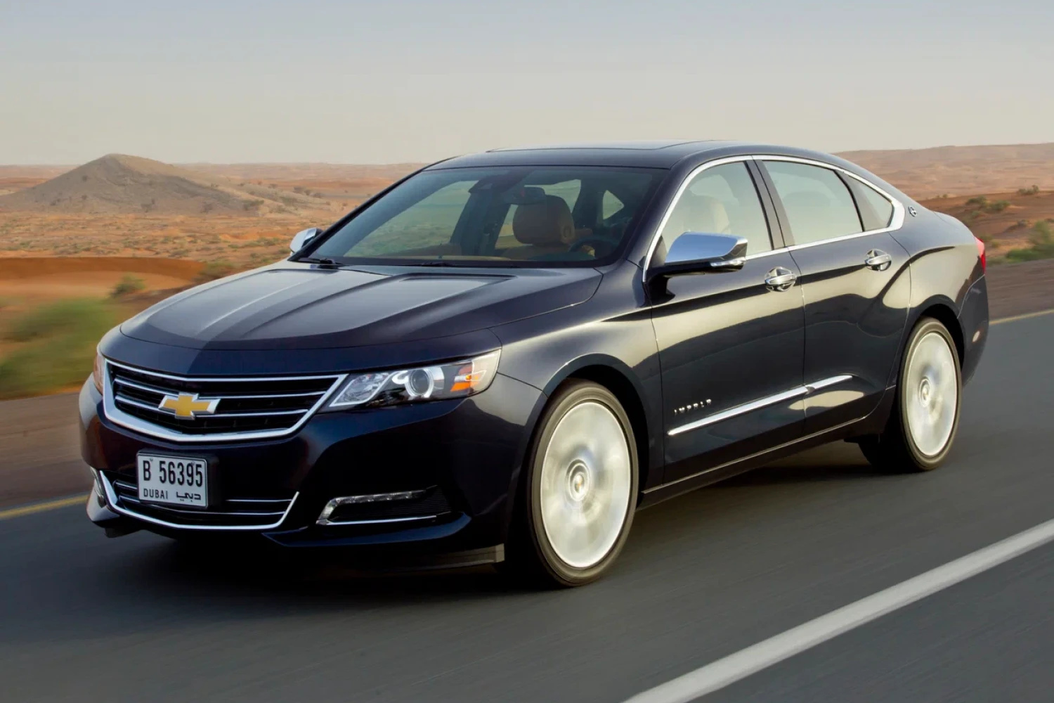 Chevrolet Impala organizer for road trip