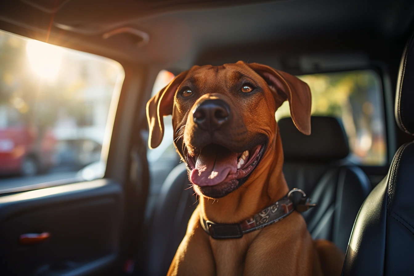 Volkswagen Passat Dog Safety Belt for Rhodesian Ridgebacks