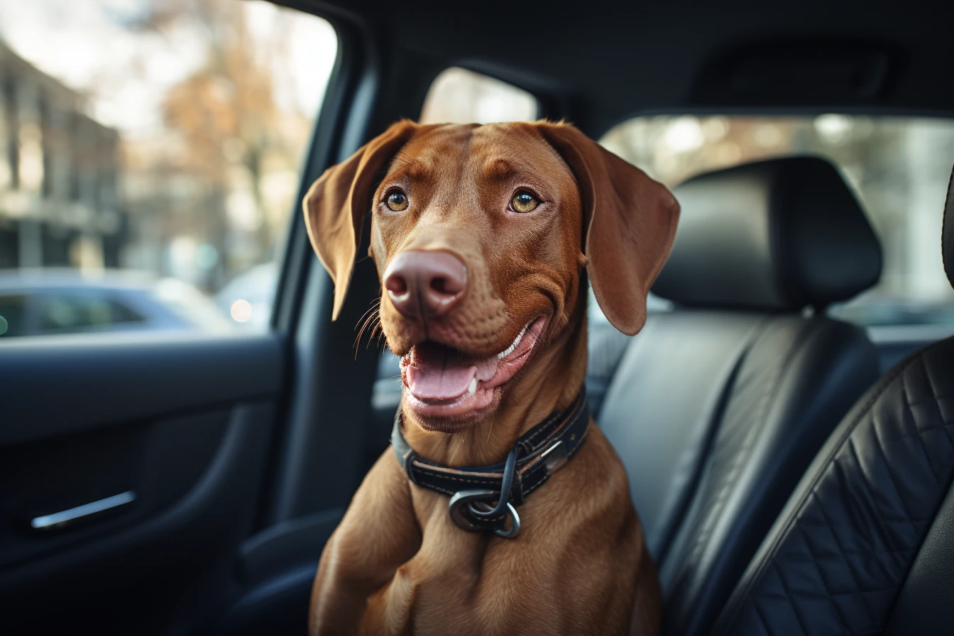 Dodge Grand Caravan Dog Safety Belt for Vizslas