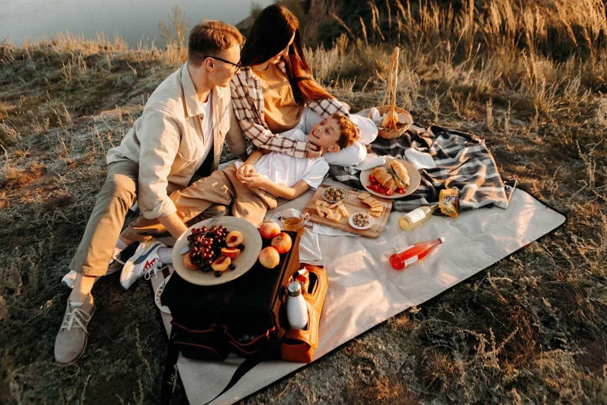 roll up picnic blankets